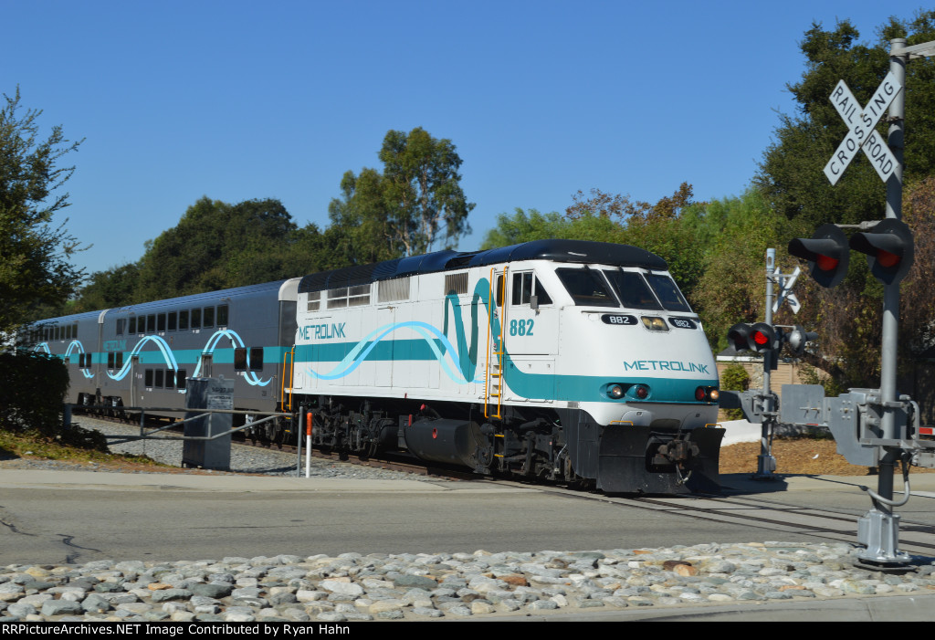 SCAX 882 Eastbound